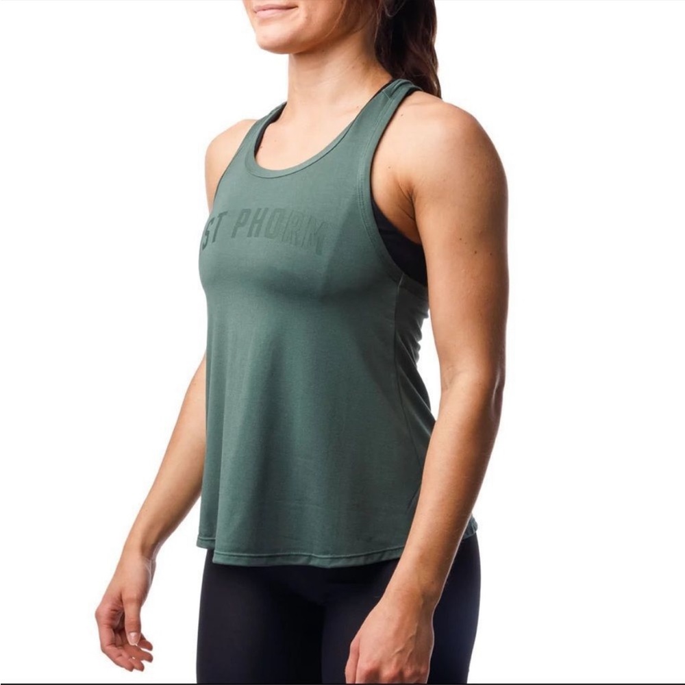 Women’s Arch Tank Top Sage 1st Phorm BRAND NEW